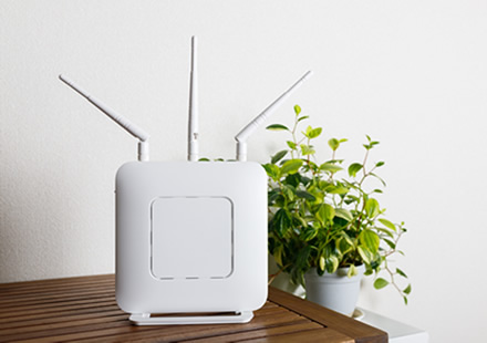 Wi-Fiの設定やアンテナの取り付け